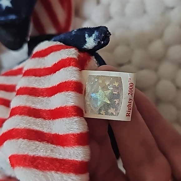 🇺🇸Vintage-Yr. 2000 Ty Beanie Babies "Righty & Lefty"🇺🇸 Elections - Picture 6 of 13